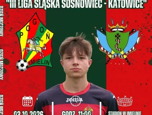 Pogoń Imielin podejmie Ostoja Żelisławice w 9. kolejce klasy okręgowej