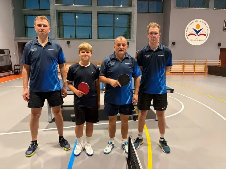 Tenis stołowy: TS Stal Chełm Śląski rozpoczął sezon 2026/2027