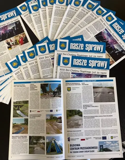 Nowy biuletyn „Nasze Sprawy” trafi do mieszkańców Chełmu Śląskiego