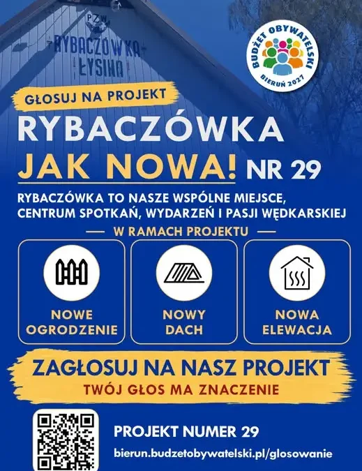 Bieruń: rybaczówka nad Łysiną walczy o nowe ogrodzenie, dach i elewację