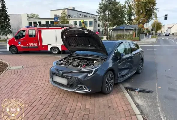 Zderzenie dwóch aut w Bieruniu – interweniowały służby ratunkowe