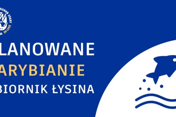 Zarybienie zbiornika Łysina – zaplanowano na 15 października