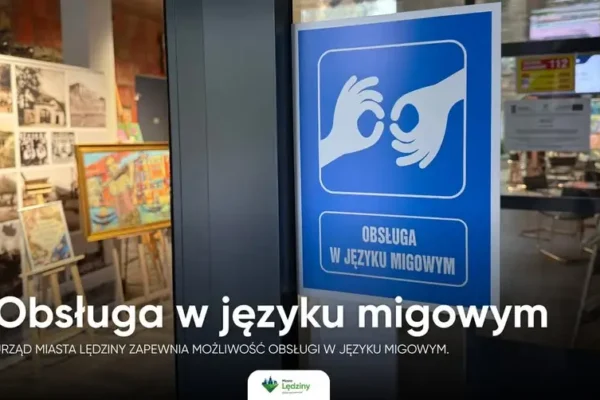 Lędziny: urząd miasta oferuje obsługę w języku migowym
