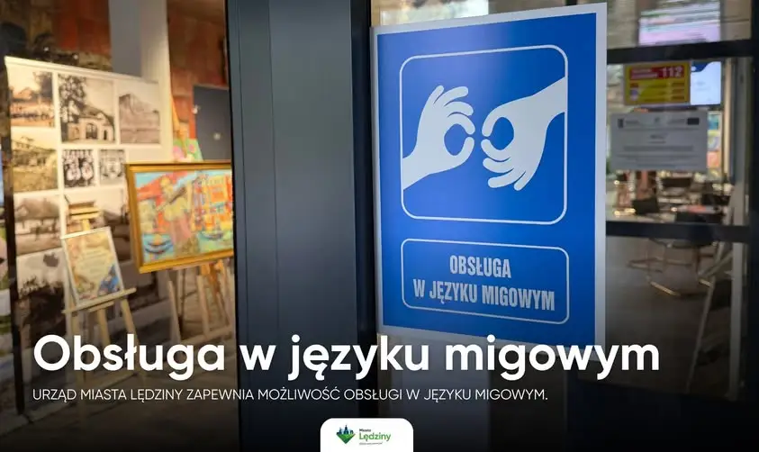 Lędziny: urząd miasta oferuje obsługę w języku migowym