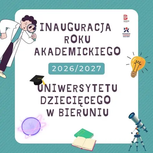 Uniwersytet Dziecięcy w Bieruniu startuje – wykład inauguracyjny z Marcinem z Lasu