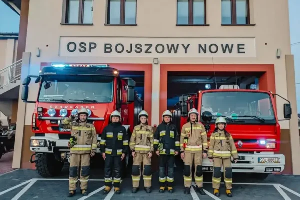 Strażackie syreny o 18:00 oddały hołd dwóm strażakom z Niska