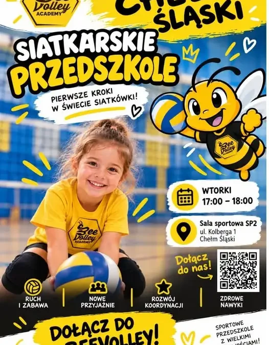Siatkarskie Przedszkole w Chełmie Śląskim – nowa inicjatywa dla najmłodszych