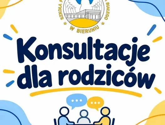 Konsultacje dla rodziców w Szkole Podstawowej nr 3 w Bieruniu – harmonogram i prelekcja o zdrowiu