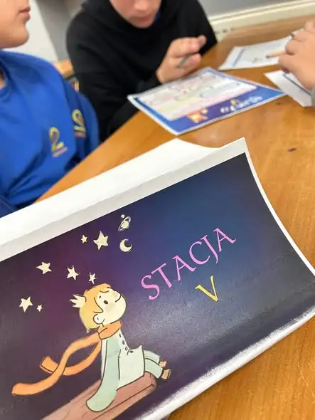 Lekcje polskiego w SP2 Lędziny: stacje zadaniowe z „Małym Księciem”