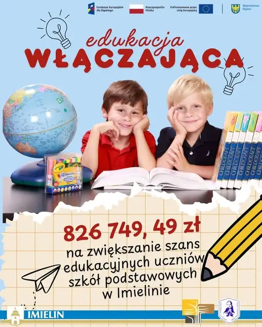 Imielin stawia na edukację włączającą – ponad 800 tys. zł na wsparcie uczniów i nauczycieli